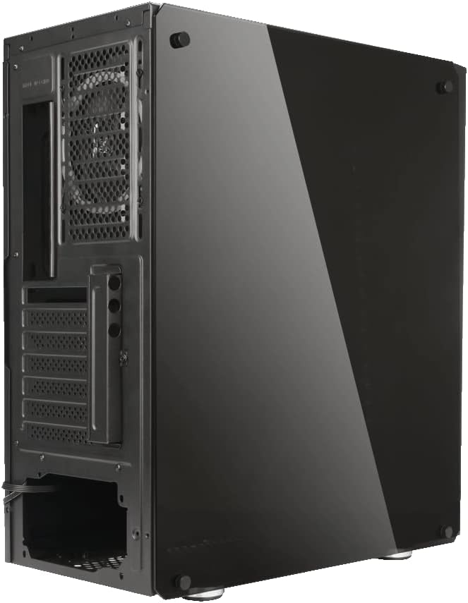 Redragon GC702 Tailgate Gaming PC Case, RGB Sync Tempered Glass Front/Side, 3 x RGB Fan & 2 x Fan, ATX/Micro ATX, Black Redragon GC702 Tailgate Gaming PC Case, RGB Sync Tempered Glass Front/Side, 3 x RGB Fan & 2 x Fan, ATX/Micro ATX, Black